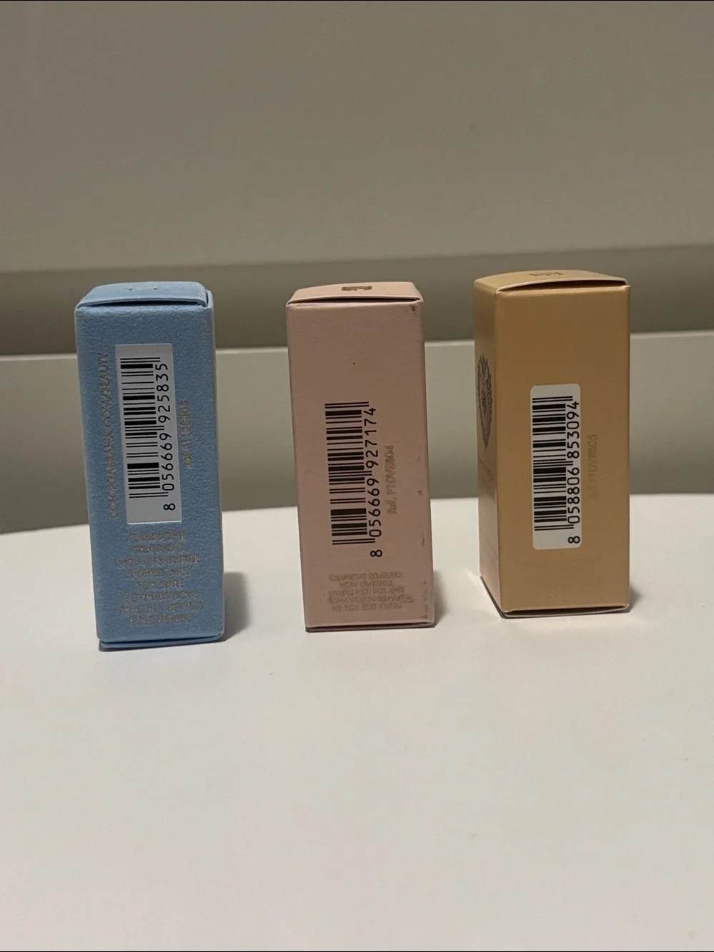 Dolce & Gabanna 3 fragrance minis: Light Blue, My Devotion, & Your Devotion